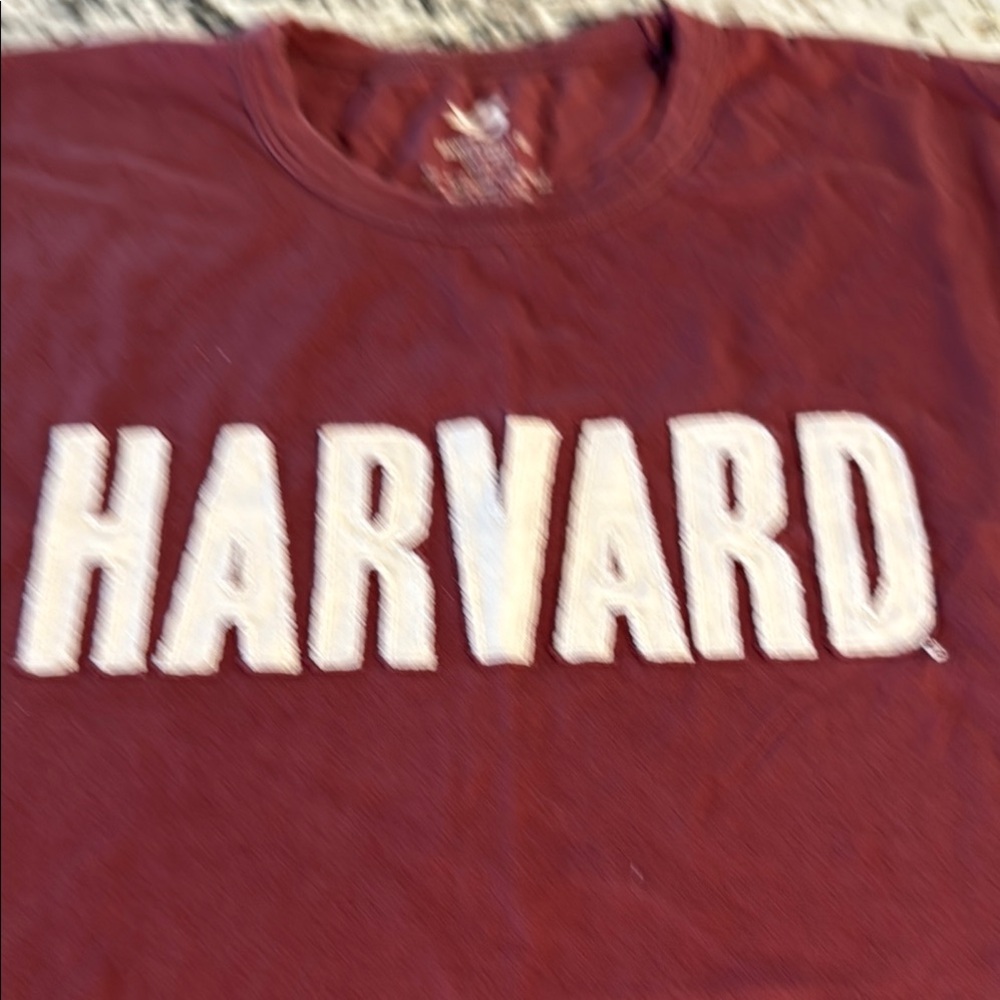 Harvard Maroon Short Sleeve Tee